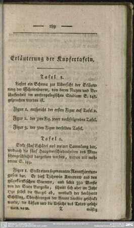 Erläuterung der Kupfertafeln