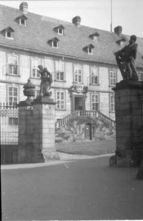 Fulda: Blick in den Schlosshof