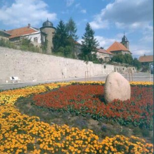 Hildburghausen. Reste der Stadtmauer
