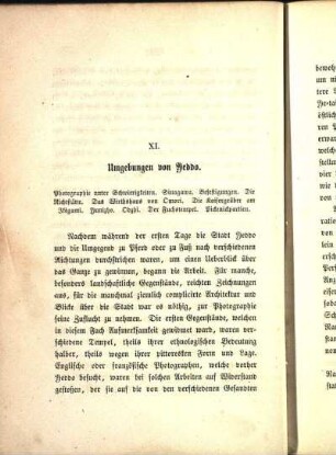 XI. Umgebungen von Yeddo.