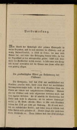 Die zweckmäßigsten Mittel zur Beförderung des Obstbaues