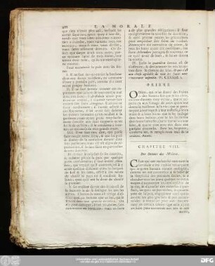 Chapitre VIII. Des Devoirs des Maîtres.