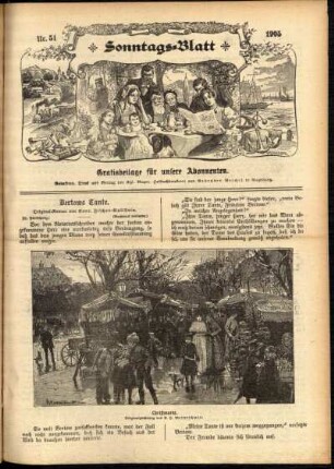Ausgabe vom Sonntag, den 17. Dezember 1905.