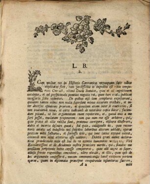 Commentatio De Rebvs Conradi Stavfensis Vltimi Dvcis Sveviae : Ope Scriptorvm Fide Dignissimorvm Et Diplomatvm Illvstratis