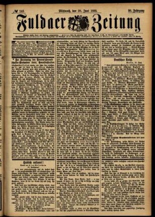 Ausgabe vom Mittwoch, den 28. Juni 1893.