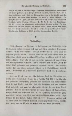 7. Volksbücher