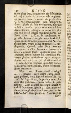 140-150, Objic. 11mo. Homo potest condigne...