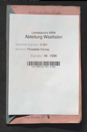 Belehnung der v. d. Brinck mit dem Gut und Amt Iggenhausen