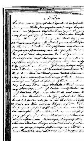 Notiz: Handschriftliche Notizen