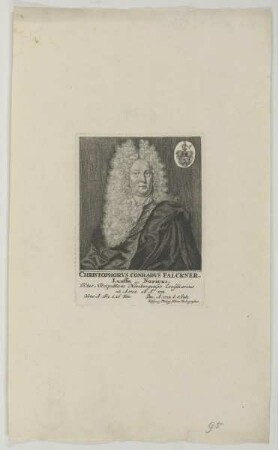 Bildnis des Christophorvs Conradvs Falckner