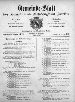 1891,28: No. 28, 12. Juli 1891