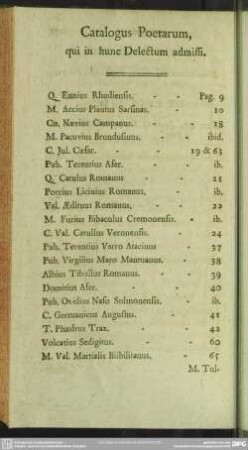 Catalogus Poetarum