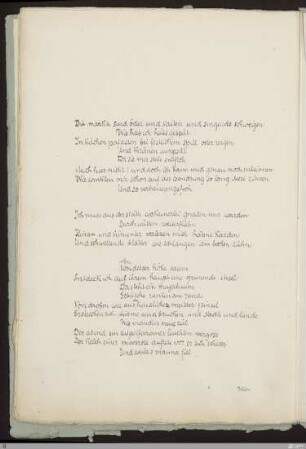 Die märkte sind öder und saiten und singende schweigen : [SW II: H12(Pilgerfahrten)]; [SW II, S. 42/114-115]