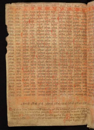 Tabula cycli lunisolaris sive Annus magnus (1140–1671)