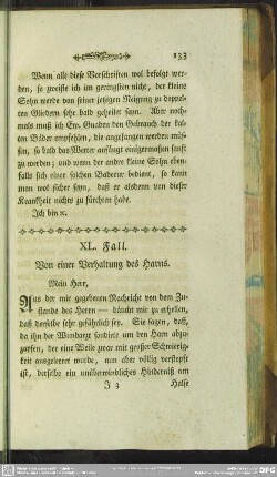 XL. Fall. Von einer Verhaltung des Harns