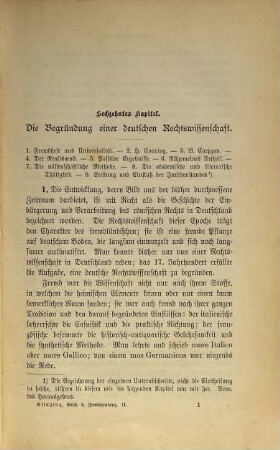 Geschichte der Deutschen Rechtswissenschaft. 2