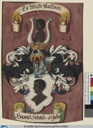 Exlibris von Hans Sebastian Schedel