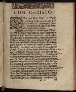 Cum Christo.