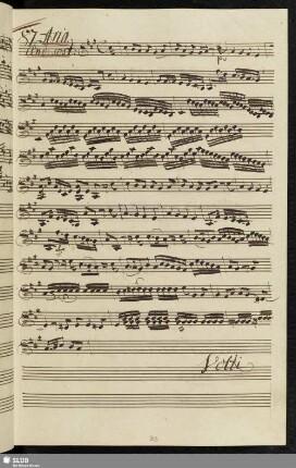 87. Aria: Trovare un amante / Piccinni, N.