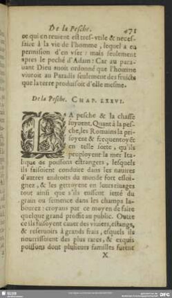 De la Pesche. Chap. LXXVI.