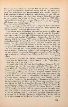 381 [Rezension] Osterjubel der Ostkirche
