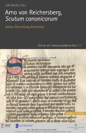 Band 11: Klöster als Innovationslabore: Studien und Texte: Scutum canonicorum : Edition, Übersetzung, Kommentar