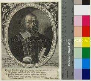 Porträt des lutherischen Theologen Abraham Calovius