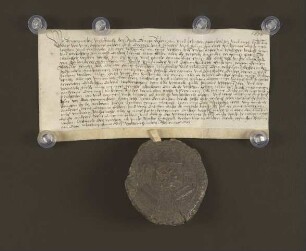Regest Hoppe. 1573 Nov. 11. Hausrentenverkauf in Haus im Geilenstert an die Dechen der Hausarmen.