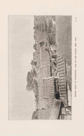 Anping (Port of Taiwanfoo) view of old dutch fort 1650