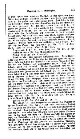 Reinlichkeit