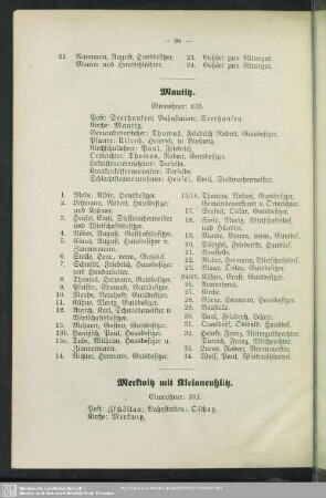 Merkwitz und Kleinneußlitz