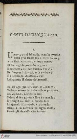 Canto decimoquarto