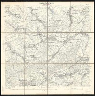 Äquidistantenkarte 95 : Section Hohenstein, 1903 : Section Hohenstein. - 1:25000. - Leipzig: Giesecke & Devrient, 1903. - 1 Kt.