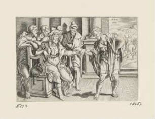 Aussendung eines Apostels, Blatt 2 der Folge "Apostelgeschichte"