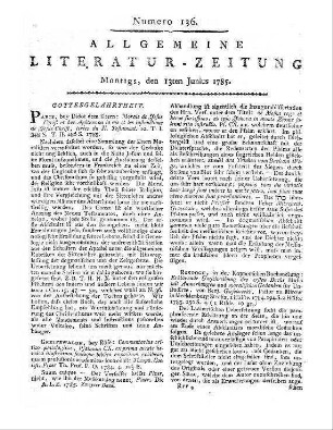 Das Buch der Psalmen. Aufs neue in rein Deutsch übersetzt und mit Anm. erläut. von J. G. Thenius. Dresden: Gerlach 1785