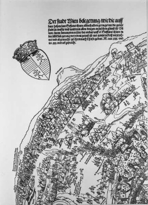 Die Belagerung der Stadt Wien durch die Türken im Jahr 1529