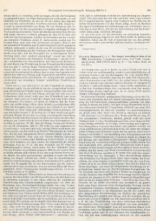 348-350 [Rezension] Brown, Raymond Edward, The gospel according to John