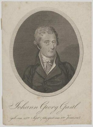 Bildnis des Johann Georg Gastl