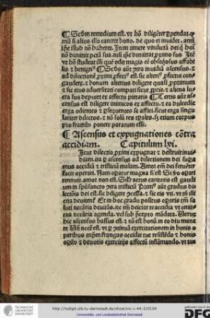 [S]icut dilectio proximi expugnat et destruit invidiam, ita per ascensus ad dilectionem dei superamus accidiam et tristitiam malam.