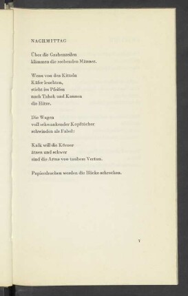 Nachmittag