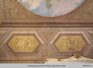 Venus und Cupido vor Jupiter
