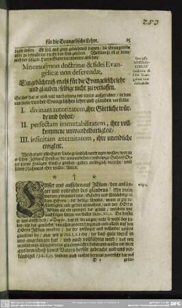 Mnemosynon doctrinae & fidei Evangelicae non deferendae