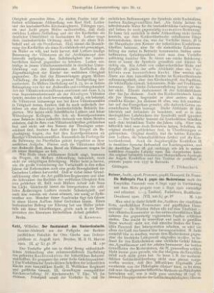 369-370 [Rezension] Kahl, Wilhelm, Der Rechtsinhalt des Konkordienbuchs