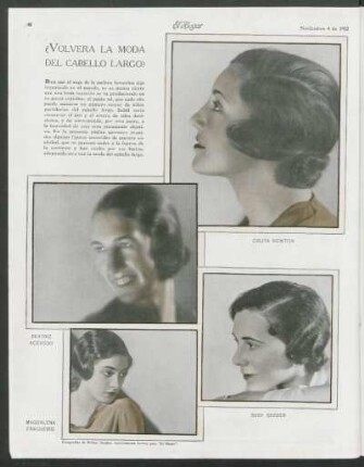 ¿Volverá la moda del cabello largo?