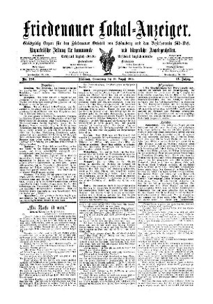 Nr. 186, 10.08.1905