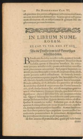 In Librum Numerorum.