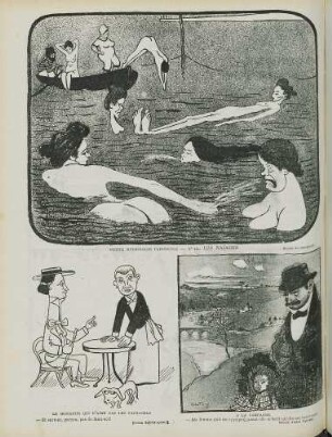 Petite mythologie parisienne, No. III. Les Naïades; Le Monsieur qui n'amie pas les faux-cols; À la campagne