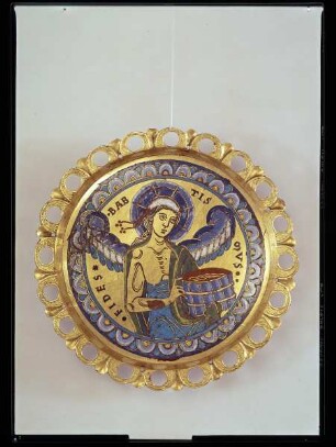 Altarretabel für den Schrein des heiligen Remaklus — Medaillon mit Personifikation der Fides