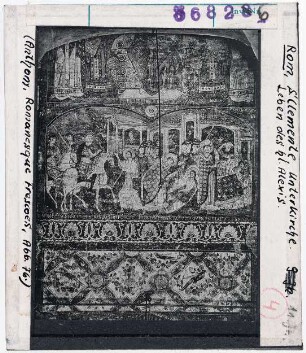 Rom: San Clemente, Unterkirche, Leben des Hl. Alexios