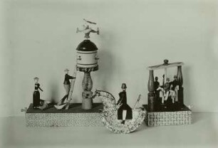 Reitschule, Taubenschlag und Schaukelreiter